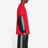 Balenciaga x adidas oversized T-shirt “Red” 712398TNVA66278