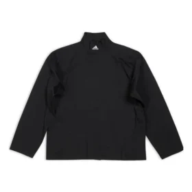 Balenciaga x adidas T-shirt met hoge hals en lange mouwen “Black” 724591TNVP81070