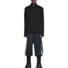 Balenciaga x adidas T-shirt met hoge hals en lange mouwen “Black” 724591TNVP81070