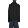 Balenciaga x adidas T-shirt met hoge hals en lange mouwen “Black” 724591TNVP81070