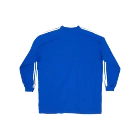 Balenciaga x adidas T-shirt met lange mouwen, oversized “Blue” 728789TNVA65531
