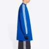 Balenciaga x adidas T-shirt met lange mouwen, oversized “Blue” 728789TNVA65531