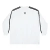 Balenciaga x adidas T-shirt met lange mouwen, oversized “White” 728789TNVA61156