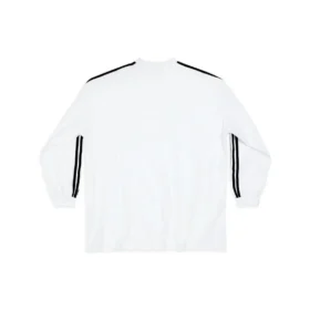 Balenciaga x adidas T-shirt met lange mouwen, oversized “White” 728789TNVA61156