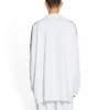 Balenciaga x adidas T-shirt met lange mouwen, oversized “White” 728789TNVA61156
