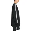 Balenciaga x adidas T-shirt met lange mouwen, oversized “Zwart” 728789TNVA68482