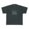 Balenciaga x adidas T-shirt oversized “Groen” 723976TNVN83775