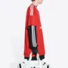 Balenciaga x adidas voetbal-T-shirt oversized “Red” 723663TNV136400