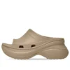 Balenciaga x Crocs Pool Slide-Sandalen “Beige” 677389W1S8E2500