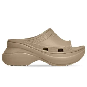 Balenciaga x Crocs Pool Slide-Sandalen “Beige” 677389W1S8E2500
