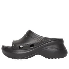 Balenciaga x Crocs Pool Slide-Sandalen “Black” 677389W1S8E1000