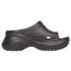Balenciaga x Crocs Pool Slide-Sandalen “Black” 677389W1S8E1000