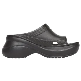 Balenciaga x Crocs Pool Slide-Sandalen “Black” 677389W1S8E1000