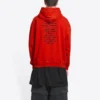 Balenciaga x FORTNITE Hoodies, medium pasvorm “Red” 600583TLVO46506