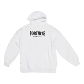 Balenciaga x FORTNITE Hoodies, medium pasvorm “White” 600583TLVO49040