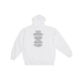 Balenciaga x FORTNITE Hoodies, medium pasvorm “White” 600583TLVO49040