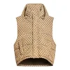 Balenciaga x Gucci The Hacker Project Hacker Cocoon Puffer Gilet-vest “Beige” 681884TLO539585