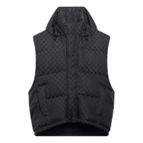 Balenciaga x Gucci The Hacker Project Hacker Cocoon Puffer Gilet-vest “Black” 681884TLO531269