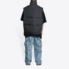 Balenciaga x Gucci The Hacker Project Hacker Cocoon Puffer Gilet-vest “Black” 681884TLO531269