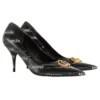 Balenciaga x Gucci The Hacker Project Knife Pumps “Zwart” 680760-ULR00-1146