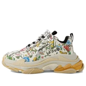 Balenciaga x Gucci Triple S-Sneakers “The Hacker Project Floral” 681068-UL110-8461