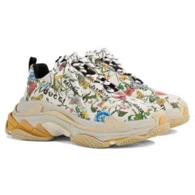Balenciaga x Gucci Triple S-Sneakers “The Hacker Project Floral” 681068-UL110-8461