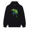 Balenciaga x Marvel Hulk-hoodie, medium pasvorm “Black” 600583TLV581000