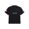 Balenciaga x NASA Crossover Space Retro T-shirt met korte mouwen “Black” 651795TKVD71070