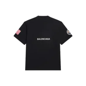 Balenciaga x NASA Crossover Space Retro T-shirt met korte mouwen “Black” 651795TKVD71070 Balenciaga x NASA Crossover Space Retro T-shirt met korte mouwen “Black” 651795TKVD71070