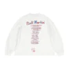 Balenciaga x Pink Martini T-shirt met lange mouwen, oversized “Ecru” 699191TMVN99800