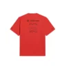 Balenciaga x PlayStation Crossover FW21 PS5 met alfabetisch geometrisch patroon, korte mouwen, unisex, rood 651795TKVF36552