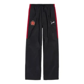 Balenciaga x Puma grote trainingsbroek “Black Red” 850702TPQ381000