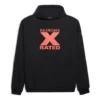 Balenciaga X-Rated voor heren, zwart-rood-zwart 620973TIVA81076