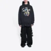 Balenciaga x THE SIMPSONS katoenen Hoodie met wijde pasvorm “Black” 674986TLVG81000