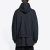 Balenciaga x THE SIMPSONS katoenen Hoodie met wijde pasvorm “Black” 674986TLVG81000