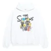 Balenciaga x THE SIMPSONS katoenen Hoodie met wijde pasvorm “White” 675003TLVG89016
