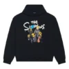 Balenciaga x THE SIMPSONS katoenen Hoodie, wijde pasvorm “Black” 675003TLVG81000