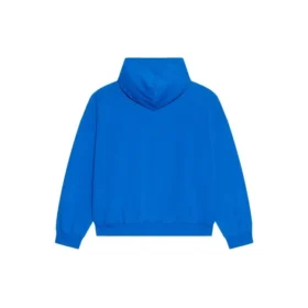 Balenciaga x THE SIMPSONS katoenen Hoodie, wijde pasvorm “Blue” 674986TLVG84210