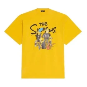 Balenciaga x THE SIMPSONS Oversized katoenen T-shirt “Yellow” 676589TLVG77200
