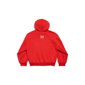 Balenciaga x Under Armour Hoodie met ritssluiting “Red White” 803264TRVB86540