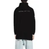 Balenciaga x WFP-hoodie, medium pasvorm “Black” 600583TMVL11070