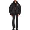 Balenciaga x WFP lichte bomber met capuchon “Black” 752178TLO251000
