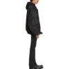 Balenciaga x WFP lichte bomber met capuchon “Black” 752178TLO251000