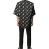 Balenciaga x WFP shirt met korte mouwen en vierkante rug “Black White” 602026TIL251070