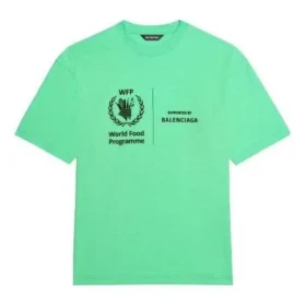 Balenciaga x WFP T-shirt Medium Fit “Green” 612966THV844162