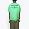Balenciaga x WFP T-shirt Medium Fit “Green” 612966THV844162