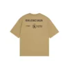 Balenciaga x WFP T-shirt Medium Fit “Khaki” 612966THV849605