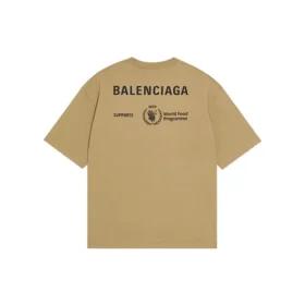 Balenciaga x WFP T-shirt Medium Fit “Khaki” 612966THV849605