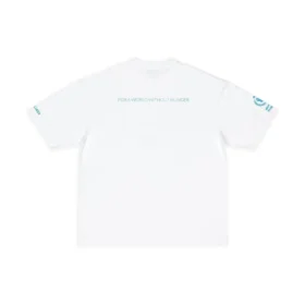 Balenciaga x WFP T-shirt, medium pasvorm “White” 612966TMVL29086
