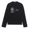 Balenciaga x WFP T-shirt met lange mouwen, medium pasvorm “Black” 612967THV841000